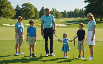 Le Golf en Famille : Plaisir, Sport et Complicité