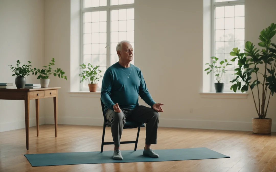 Yoga sur chaise pour seniors : retrouvez énergie et équilibre en 10 minutes